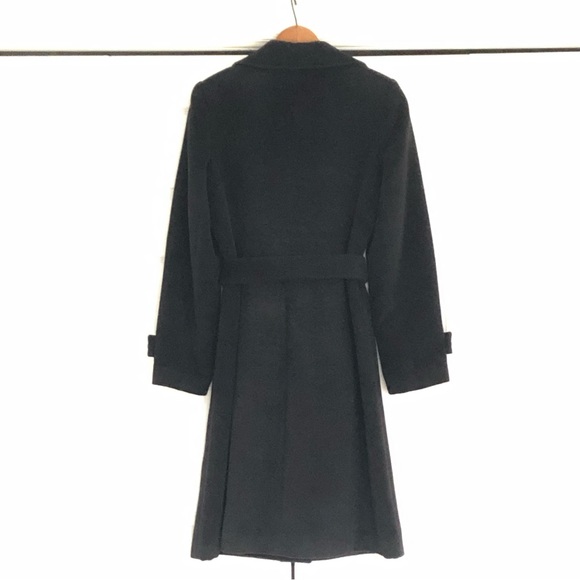 BCIM wool mohair winter trench coat - Picture 3 of 12